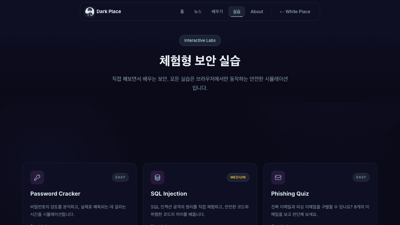 Dark Place Security Labs