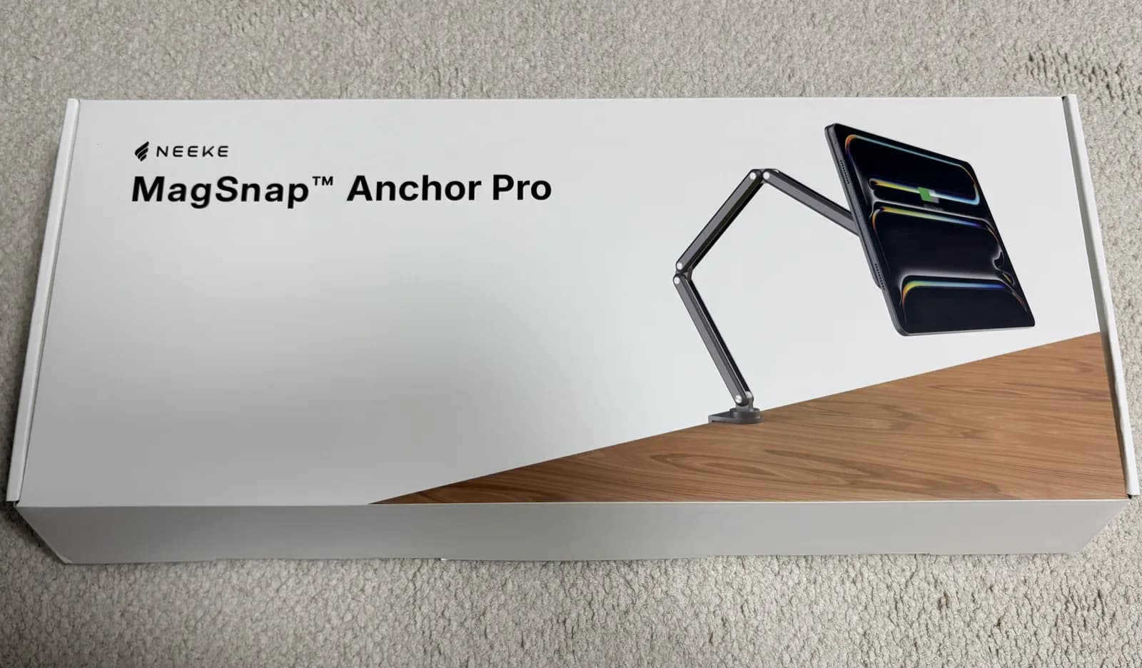 니케 MagSnap Anchor Pro — 아이패드를 모니터처럼 띄우는 무선충전 암 거치대