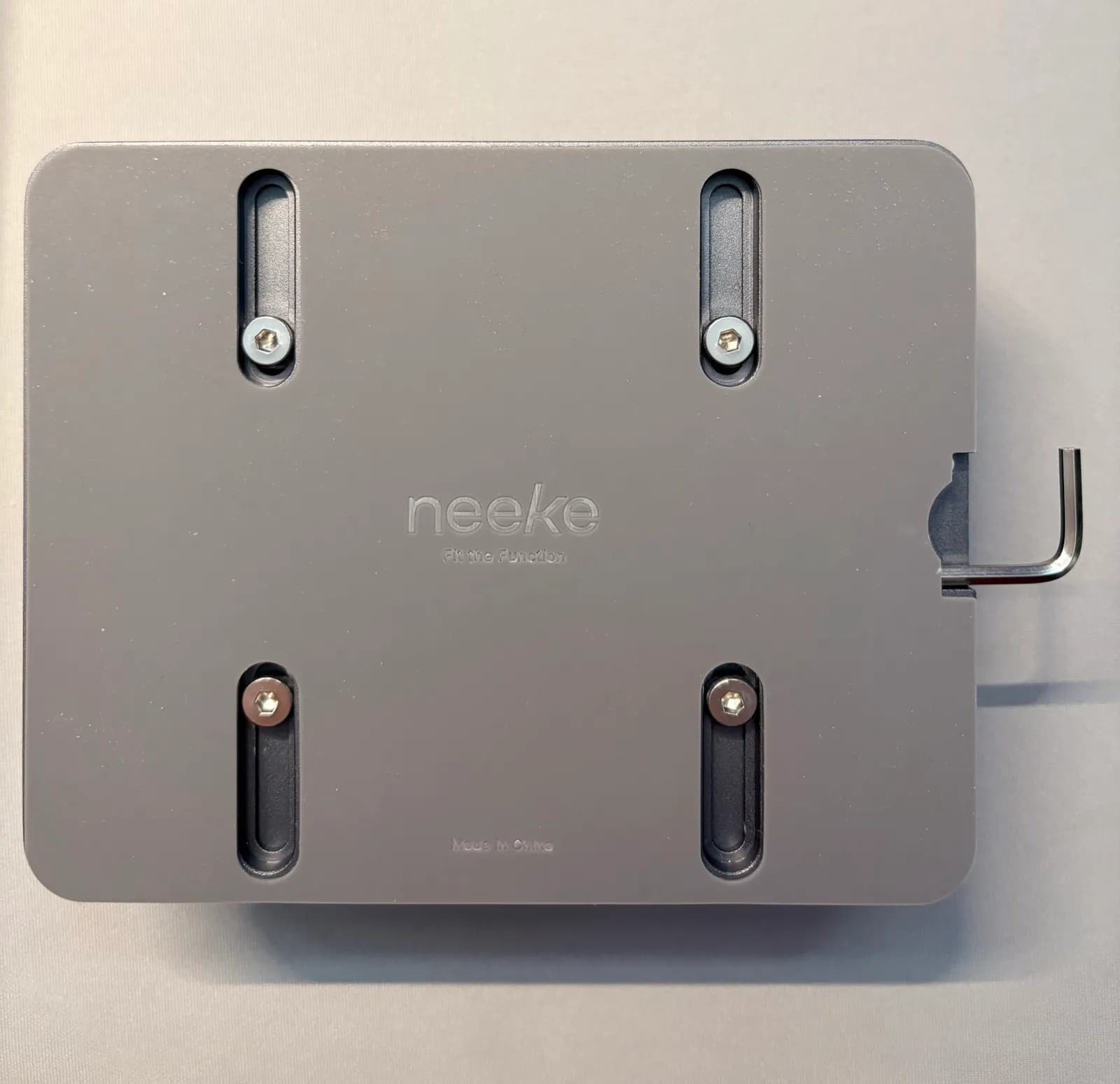 니케 수직 노트북 거치대 데스크 위 사용