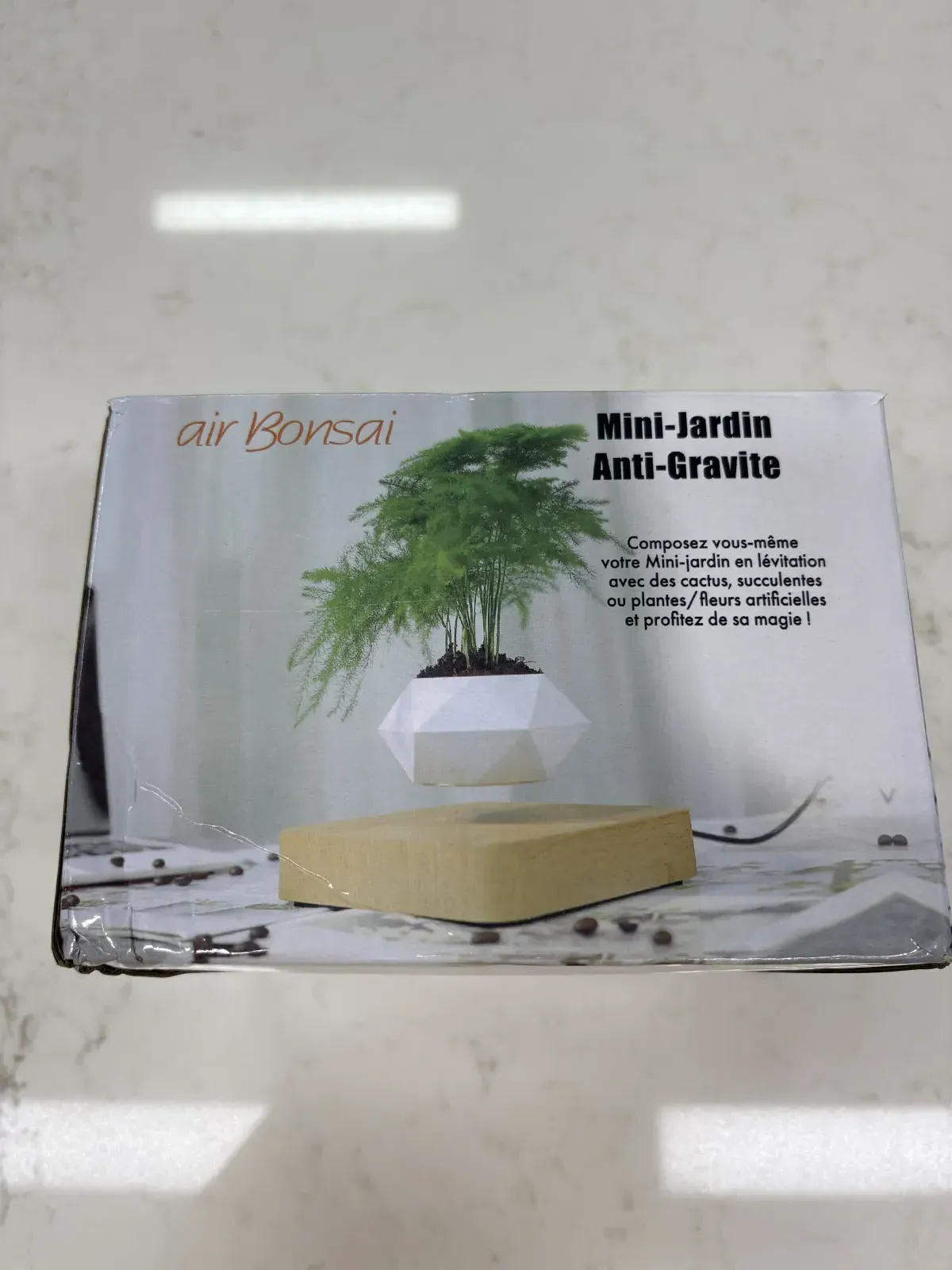 공중부양 화분 베이스 상세